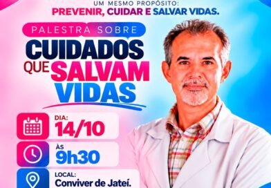 Médico oncologista faz palestra no dia 14 em Jateí sobre saúde e câncer na mulher e no homem