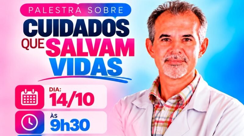 Médico oncologista faz palestra no dia 14 em Jateí sobre saúde e câncer na mulher e no homem